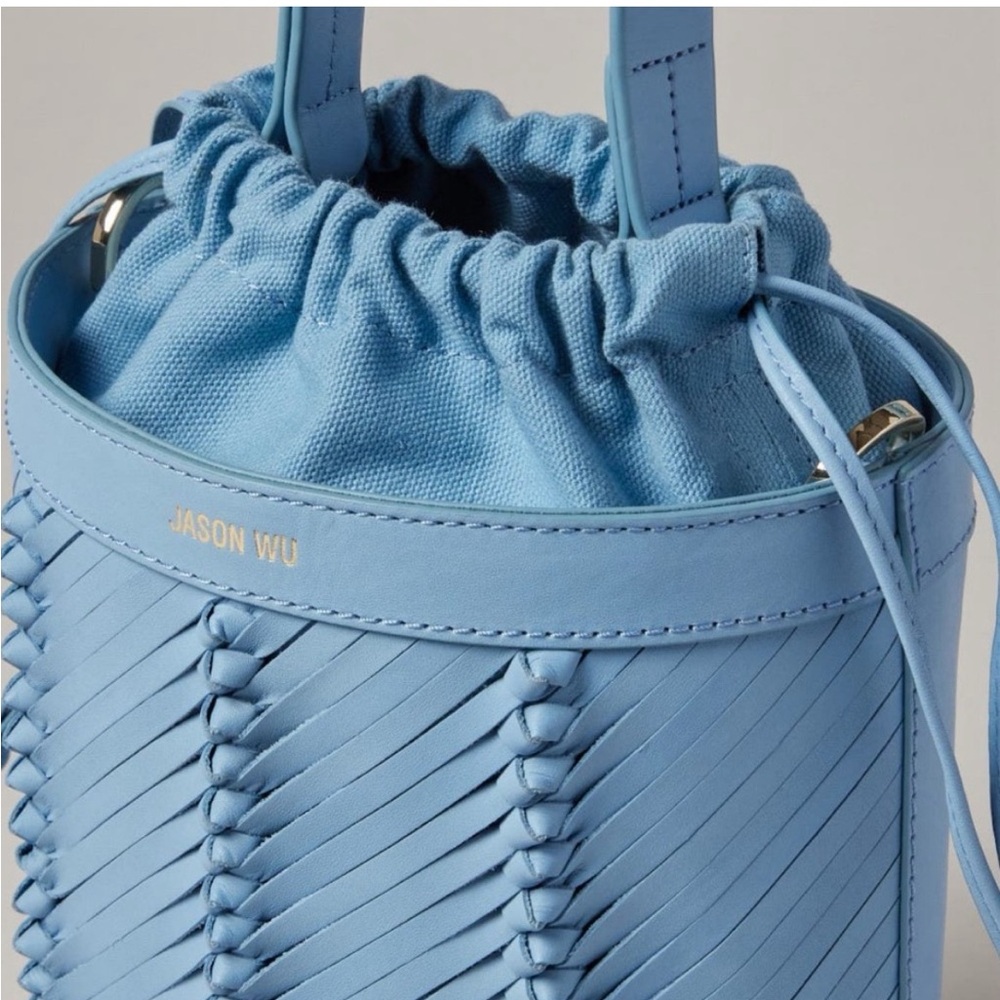 Jason Wu Blue Bucket Bag/Crossbody Bag Leather